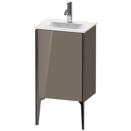Duravit Xviu Floor Standing Vanity Unit Flannel Gray High Gloss XV4068RB289